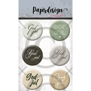 PD1637 Jul 5, Papirdesign buttons