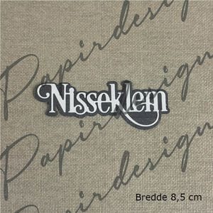PD1674 Nisseklem 2, Papirdesign dies