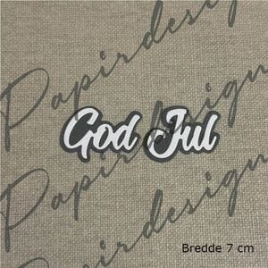 PD1675 God jul 35, Papirdesign dies
