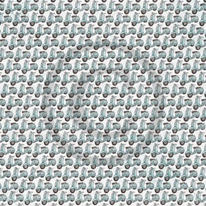 PD 1900008 Tohjuling, turkis, 12x12 mønsterark