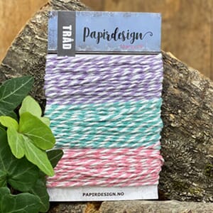 Hyssing 10, lila, turkis, rosa