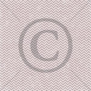 Rosastrikk, mønsterark 12x12