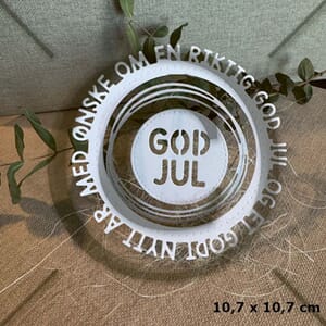 Med ønske om, Papirdesign dies