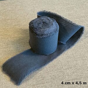 Bånd, mørk blå, Papirdesign, 4 cm X 4,5 m