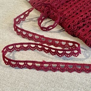 Papirdesign blonde,  rød, 1 m