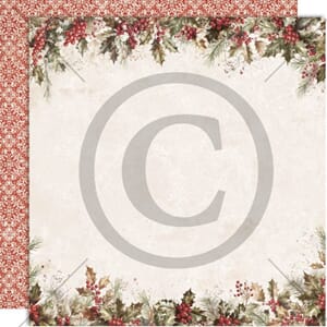 Julekvad , Papirdesign mønsterark, 12x12