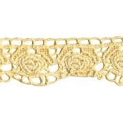 Lace ribbon, yellow