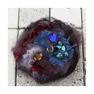 LA FLEUR BOHEME RED DENIM