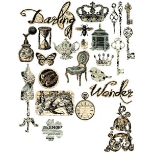 CB STICKERS 24 PC PRINTERY