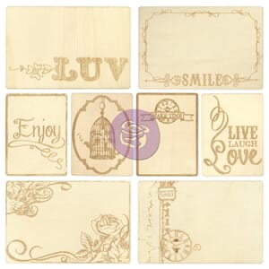 WOOD ATC CARDS- NOT TOO SHABBY