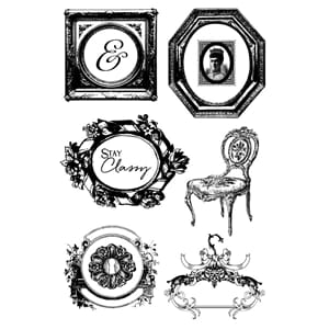 Cling Stamps - Debutante