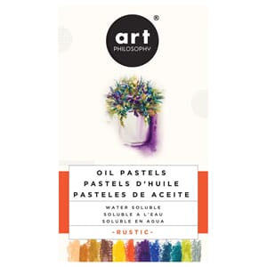 Art Philosophy Water-Soluble Oil Pastels Rustic (631932)