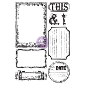 CLING STAMP - SOMETHING BLUE