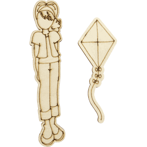 WOODEN DOLL - MADISON