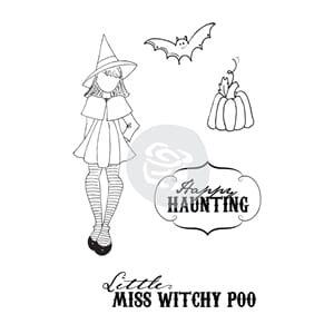 CLING STAMP - WITCHY POO