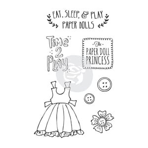 CLING STAMP - PLAY TIME