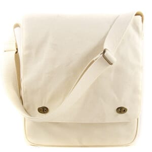 CANVAS TOTE 13 X15 X3