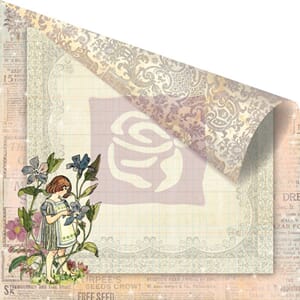 12x12 Fairy Rhymes- Periwinkle