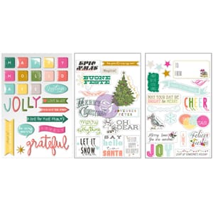 INSTASCRAP STICKR 4X6 -HOLIDAY