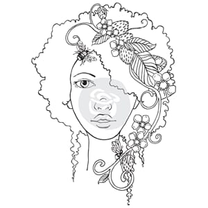 CLING STAMP - SUMMER BLOOM