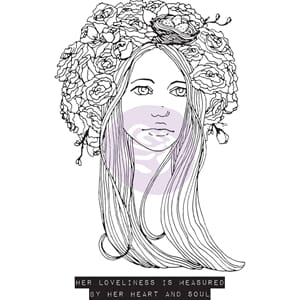 Bloom Cling Stamp - Mother