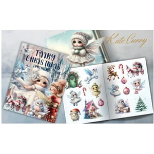 Fairy Christmas Ephemera Book Vol.2, Poortoast and Kate Curr