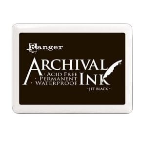 #3 Archival  Ink Pads - Jet Black