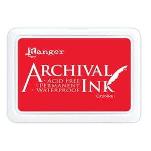 "Ranger Ranger Archival Ink Pads Cayenne (AIP85775)
Ranger A