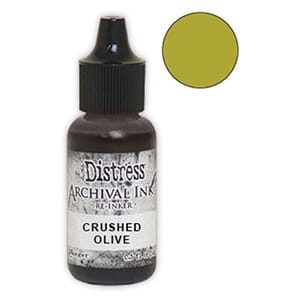 Distress Archival Reinkers, Crushed Olive