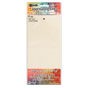 Dylusions Media Paper 10 Tags 4.125 X 8.5, 10 Pack