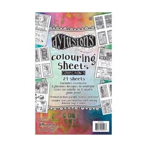 Dylusions Colouring Sheets 3