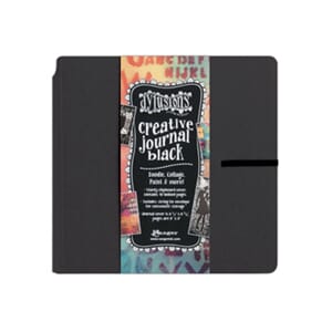 Dylusions Creative Journal Black Square