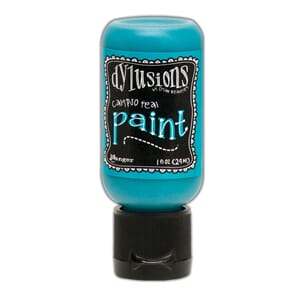 Dylusions Paints - Calypso Teal -  1 oz. Flip Cap Bottle