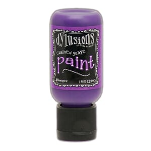 Dylusions Paints - Crushed Grape -  1 oz. Flip Cap Bottle
