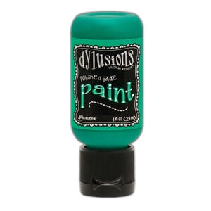 Dylusions Paints - Polished Jade -  1 oz. Flip Cap Bottle