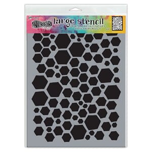 Dylusions Stencils - Behave Large