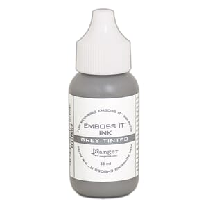 Ranger Emboss-It Ink - Grey, 1 oz Reinker