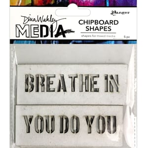 Dina Wakeley Media Chipboard Shapes - Speak Out
