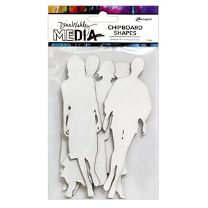 Chipboard Shapes The Women  Dina Wakeley Media (Includes 5 P