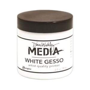 Ranger Dina Wakley MEdia Gesso White 4 fl oz (Jar) (MDM41689
