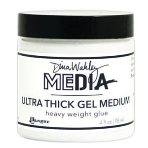 Dina Wakley MEdia Ultra Thick Gel Medium (4oz Jar)