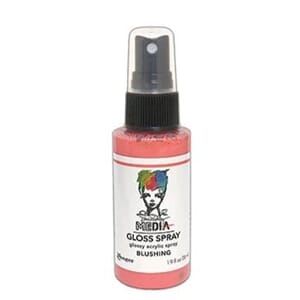 Dina Wakley MEdia Gloss Sprays 2oz. - Blushing