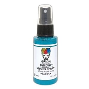 Peacock - Dina Wakley MEdia Gloss Sprays 2oz.