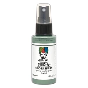 Dina Wakley MEdia Gloss Sprays (2oz) - Sage