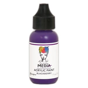 Blackberry - Dina Wakley MEdia Heavy Body Acrylic Paints 1 o