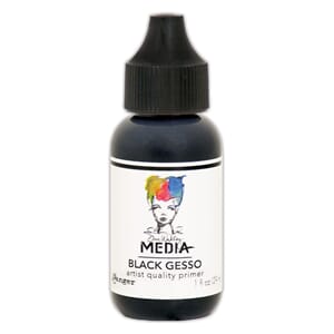 Black Gesso 1 oz. Dina Wakley Media