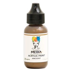 Ancient - Dina Wakley MEdia Heavy Body Acrylic Paints 1 oz.