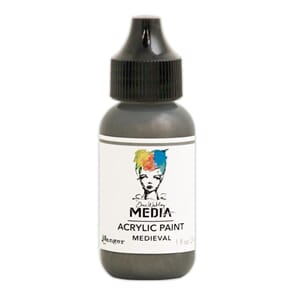 Medieval - Dina Wakley MEdia Heavy Body Acrylic Paints 1 oz.