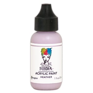 Heather - Dina Wakley MEdia Heavy Body Acrylic Paints 1 oz.