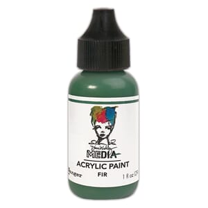 Fir - Dina Wakley MEdia Heavy Body Acrylic Paints 1 oz. Bott